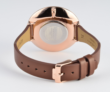 Jacques Lemans La Passion LP-115C Damen Uhr Edelstahl Leder Quarz 5Bar